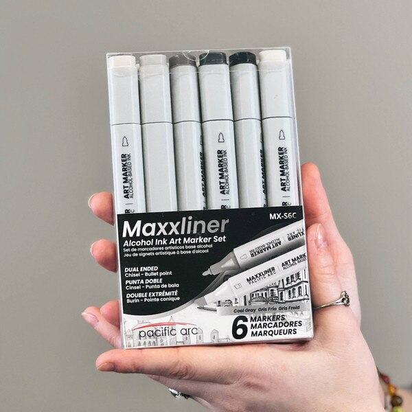 Maxxliner Cool Gray Set 6pc